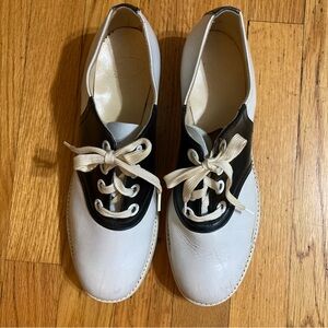 Vintage 1950 1960 Sundial Saddle Shoes 7